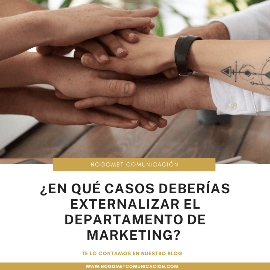 Departamento De Marketing: ¿Cuándo Externalizarlo? Departamento De Marketing: ¿Cuándo Externalizarlo?